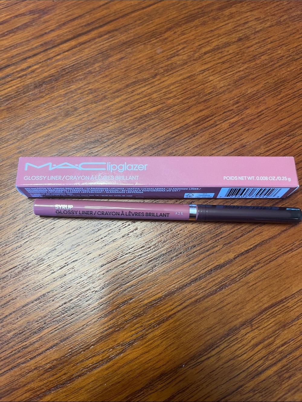 MAC Cosmetics Lipglazer Glossy Liner — Syrup